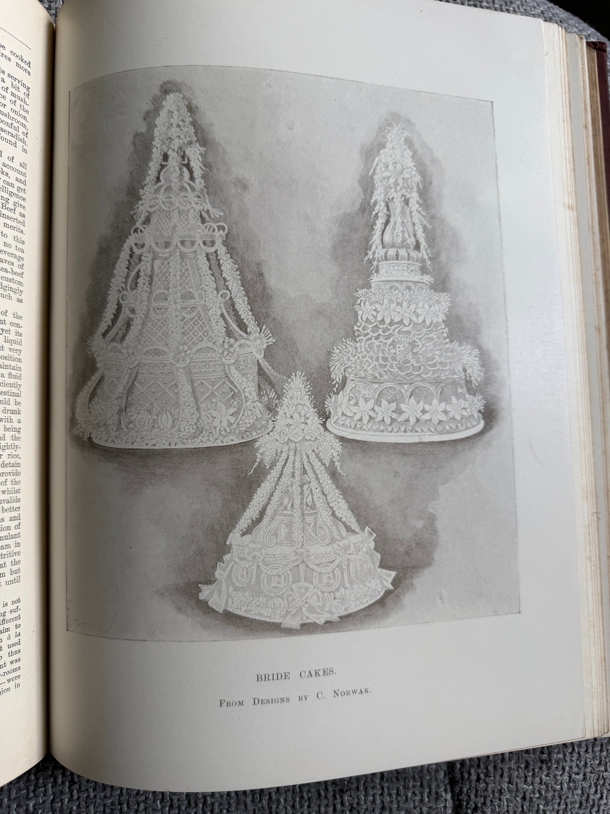 1890 4x volumes The Encyclopaedia Of Practical Cookery - Theodore Francis Garrett (L. Upcott Gill Pub) - Honeyburn Books (UK)