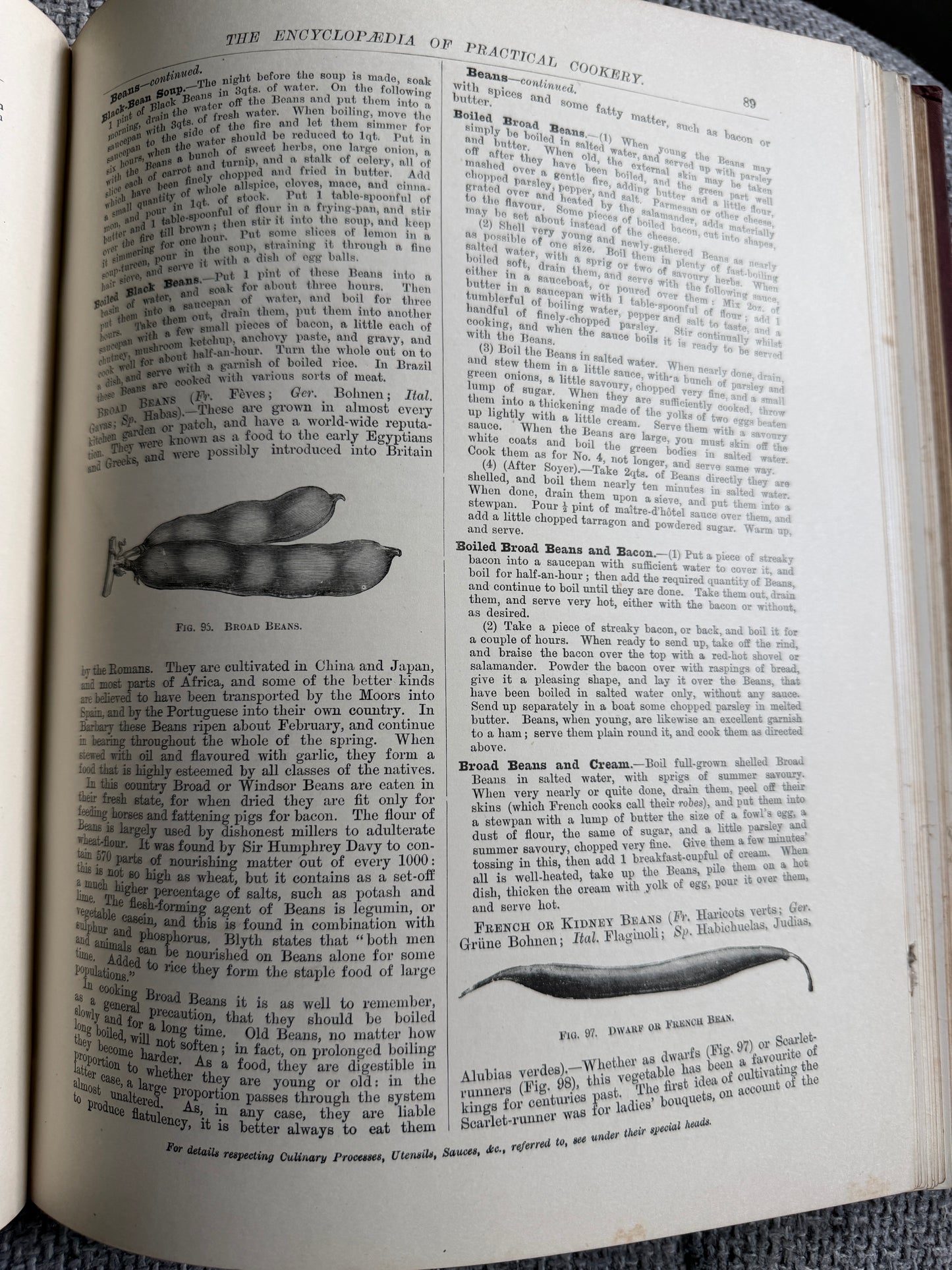 1890 4x volumes The Encyclopaedia Of Practical Cookery - Theodore Francis Garrett (L. Upcott Gill Pub) - Honeyburn Books (UK)