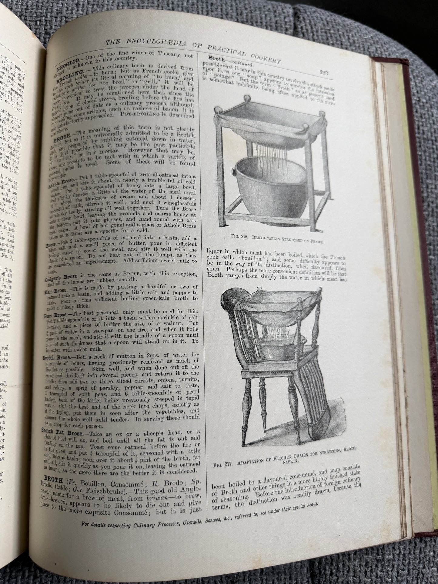 1890 4x volumes The Encyclopaedia Of Practical Cookery - Theodore Francis Garrett (L. Upcott Gill Pub) - Honeyburn Books (UK)