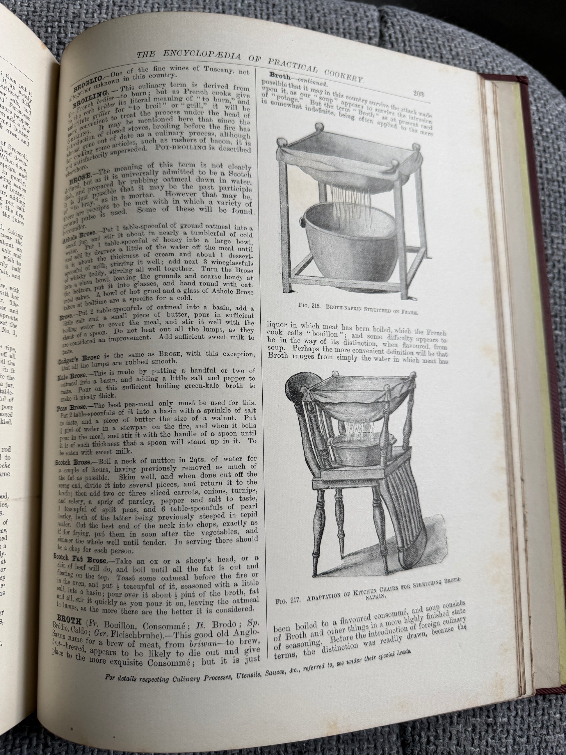 1890 4x volumes The Encyclopaedia Of Practical Cookery - Theodore Francis Garrett (L. Upcott Gill Pub) - Honeyburn Books (UK)