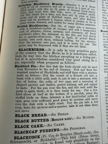 1890 4x volumes The Encyclopaedia Of Practical Cookery - Theodore Francis Garrett (L. Upcott Gill Pub) - Honeyburn Books (UK)