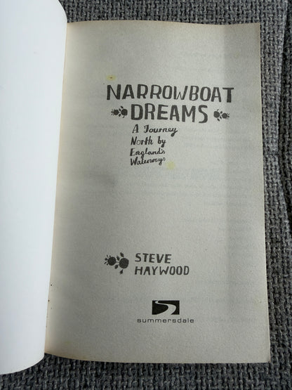 2008 Narrowboat Dreams - Steve Haywood (Summersdale) - Honeyburn Books (UK)