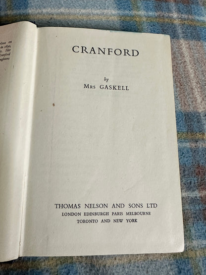 1950’s Cranford - Mrs. Gaskell(Thomas Nelson Publisher)