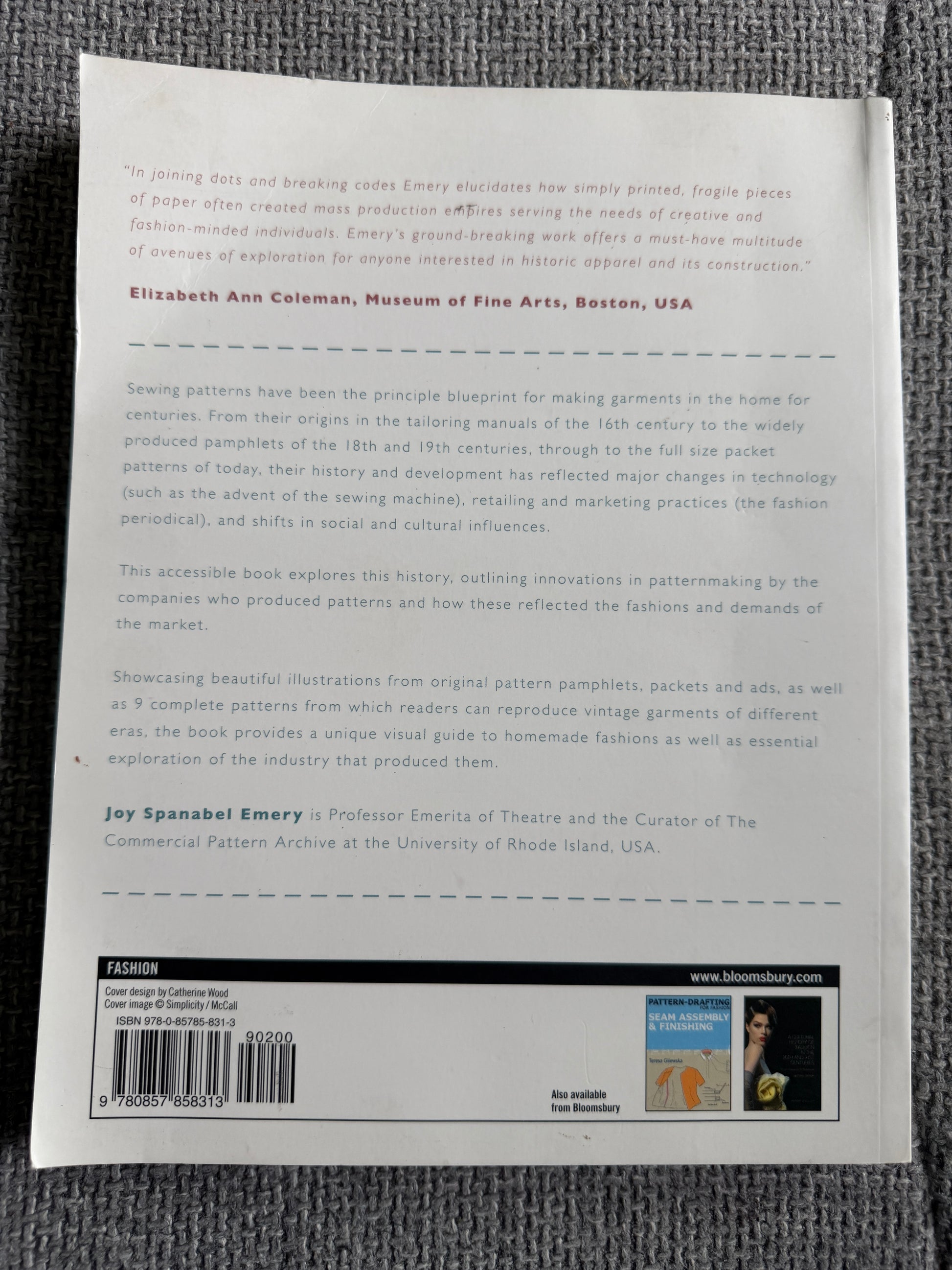 2016 History of Paper Pattern Industry Insights and Trends - Honeyburn Books (UK)