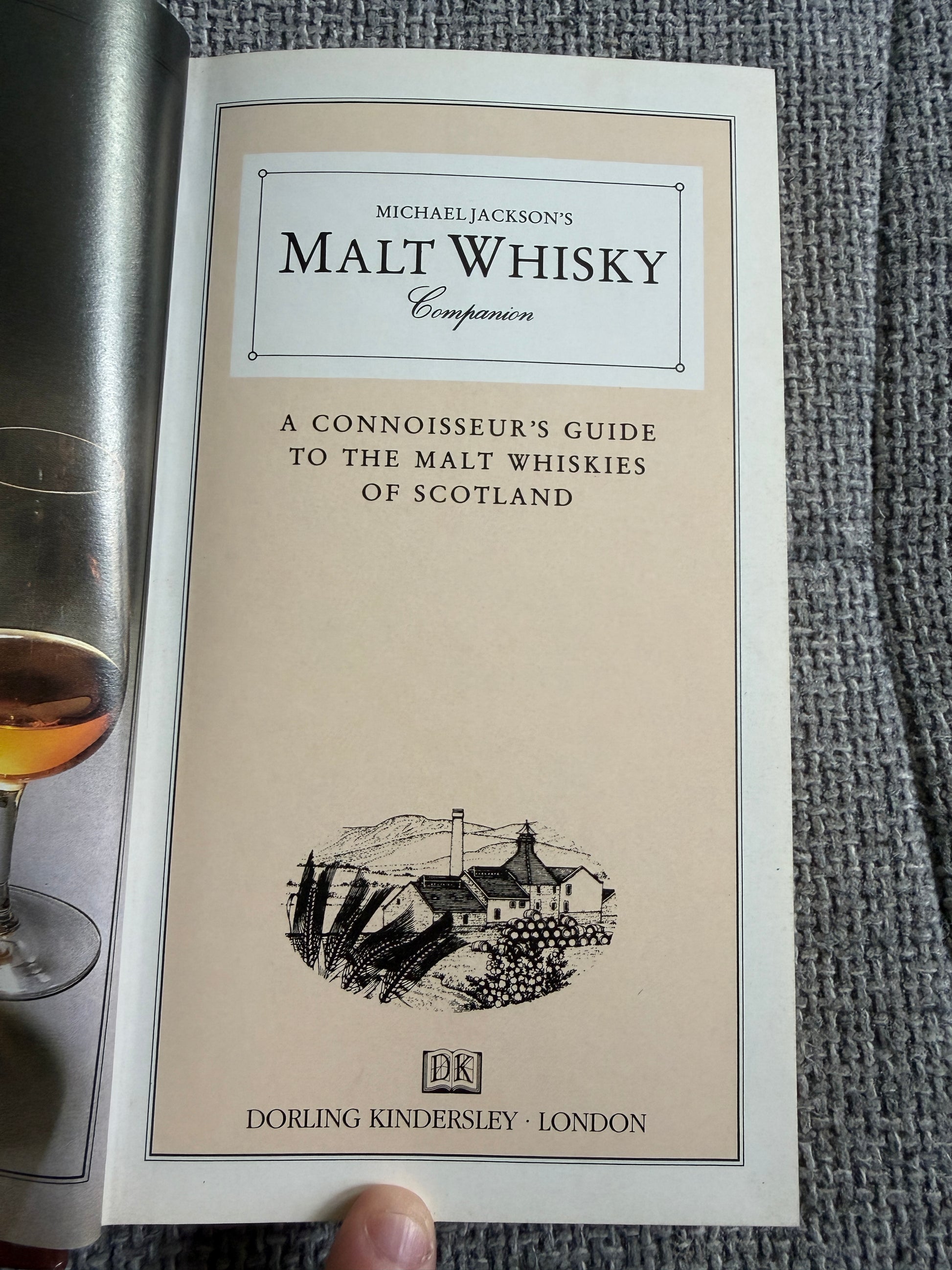 1989 Malt Whisky Companion - Michael Jackson (Dorling Kindersley) - Honeyburn Books (UK)