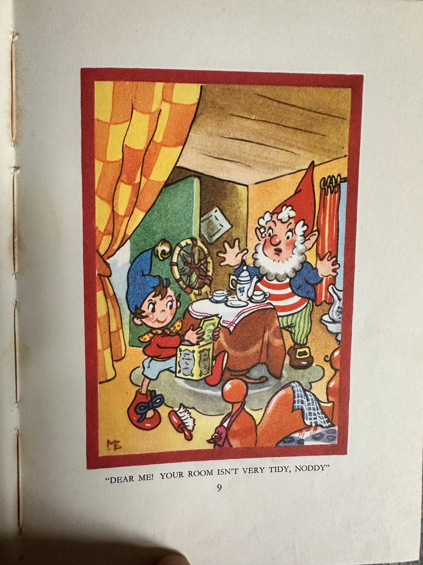 1955*1st*Noddy Meets Father Christmas - Enid Blyton(Sampson Low, Marston & Co Ltd & C. A. Publications Ltd)