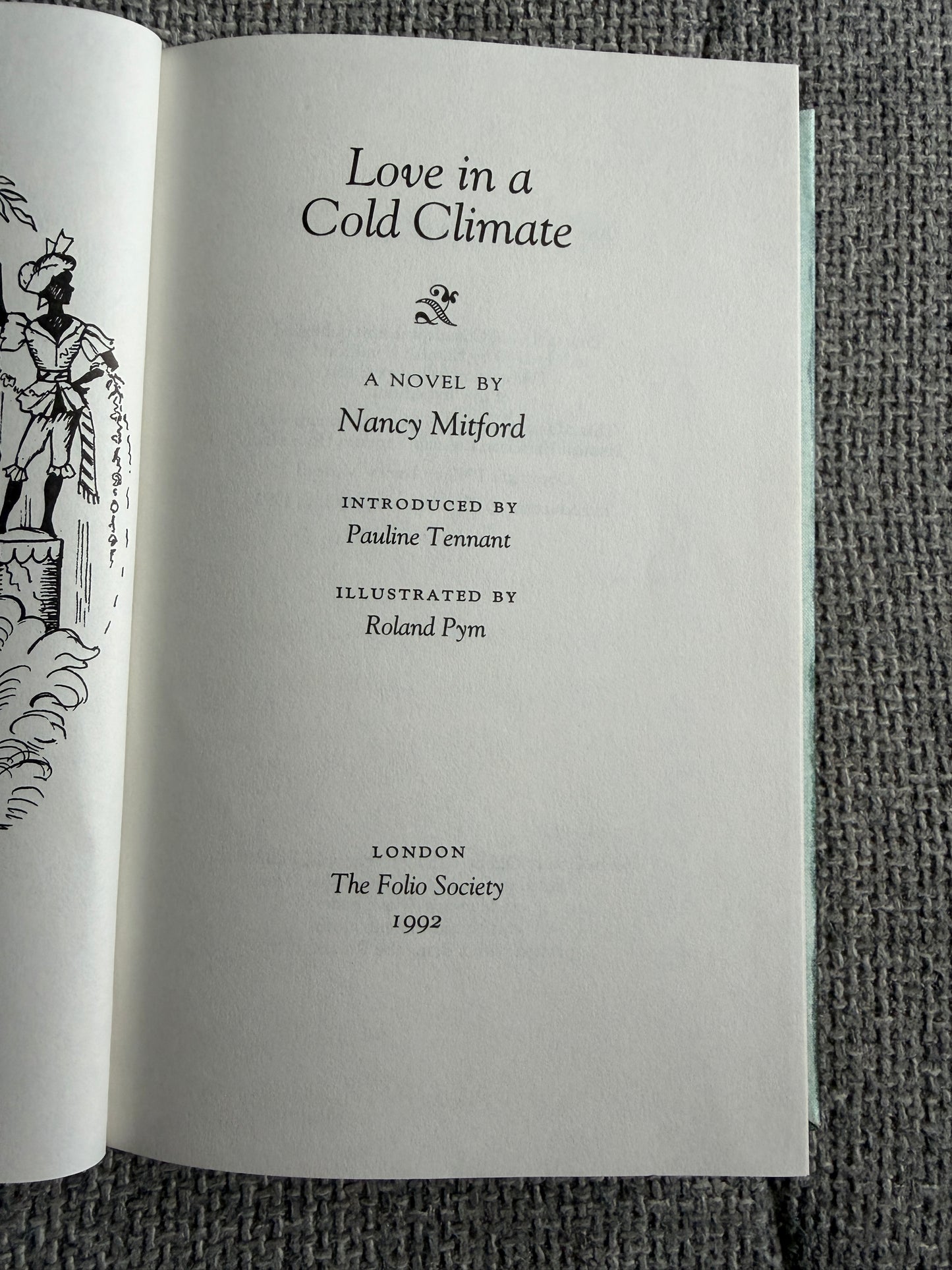 1993 Love In A Cold Climate - Nancy Mitford (Folio Slipcase) - Honeyburn Books (UK)