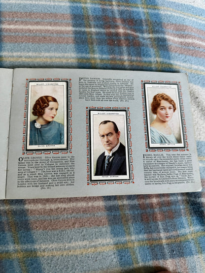 1940’s Radio Celebrities (Wills Cigarette cards complete set)