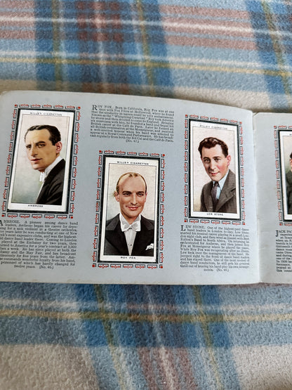 1940’s Radio Celebrities (Wills Cigarette cards complete set)