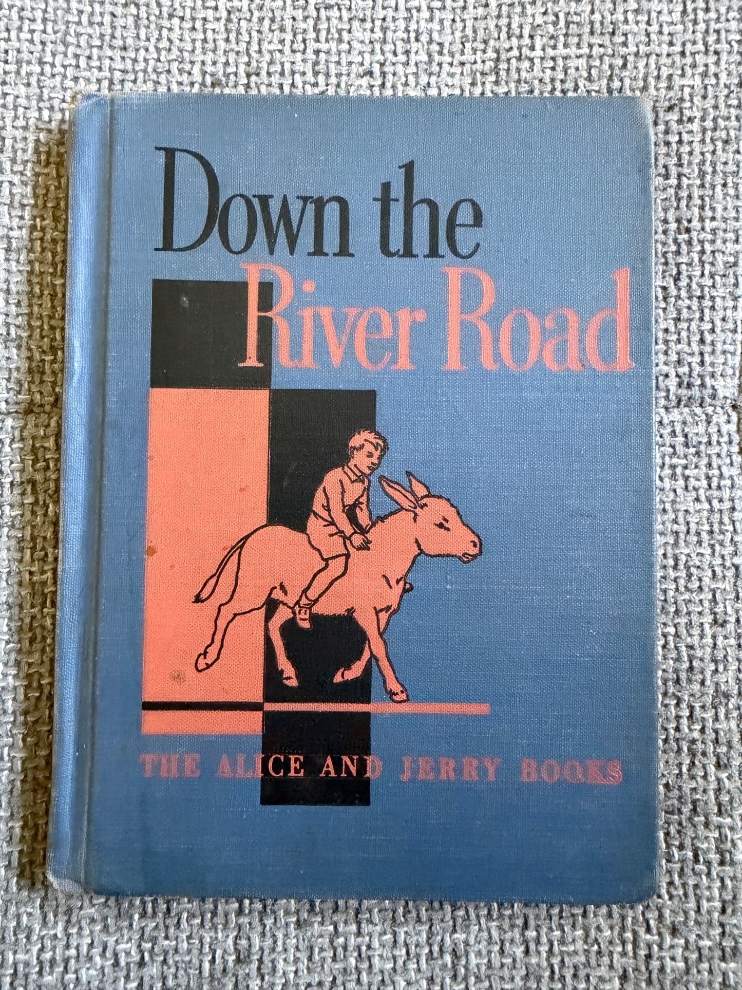 1938 Down The River Road Book by Mabel O’Donnell (Florence & Margaret Hoopes) - Row, Peterson & Company - Honeyburn Books (UK)