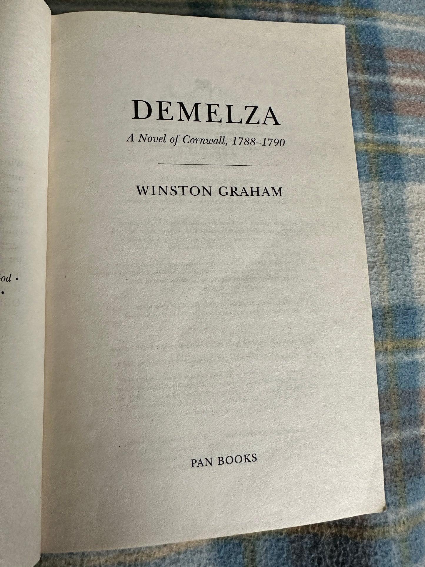 2015 Poldark: Demelza - Winston Graham(Pan Books)