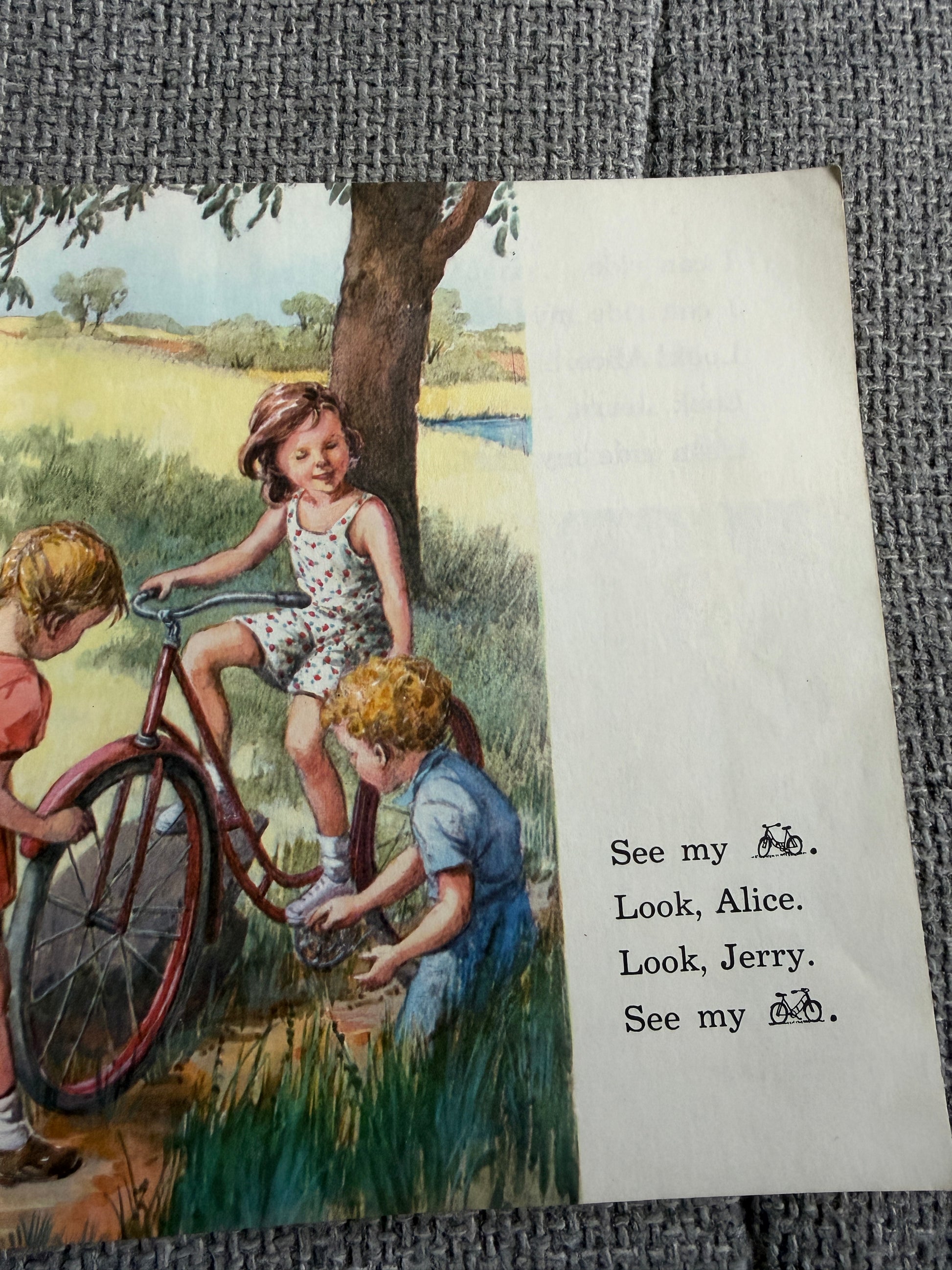 1958 Open The Door Mabel O’Donnell Basic Reading Program with Illustrations by Florence and Margaret Hoopes - Honeyburn Books (UK)
