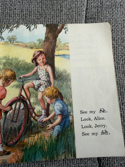 1958 Open The Door Mabel O’Donnell Basic Reading Program with Illustrations by Florence and Margaret Hoopes - Honeyburn Books (UK)