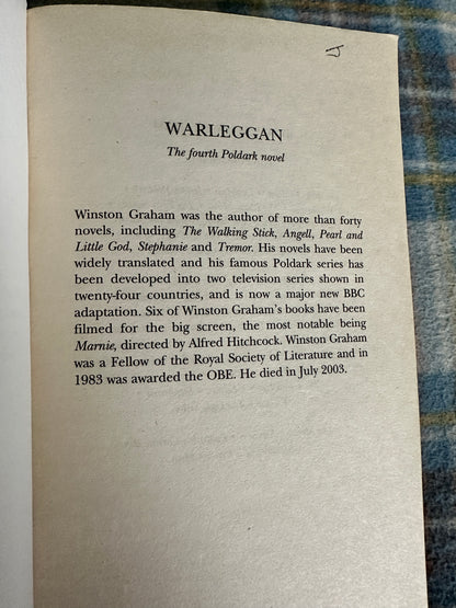 2016 Poldark: Warleggan - Winston Graham(Pan Books)