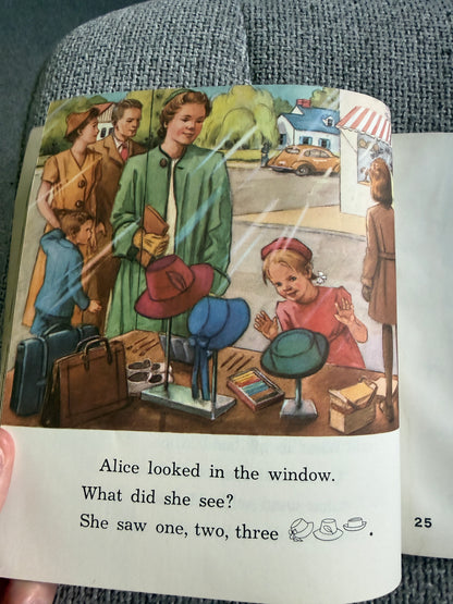 1964 High On A Hill Book by Mabel O’Donnell & Selma Coughlan - Illustrated by Florence & Margaret Hoopes in Alice & Jerry Basic Reading Program - Honeyburn Books (UK)
