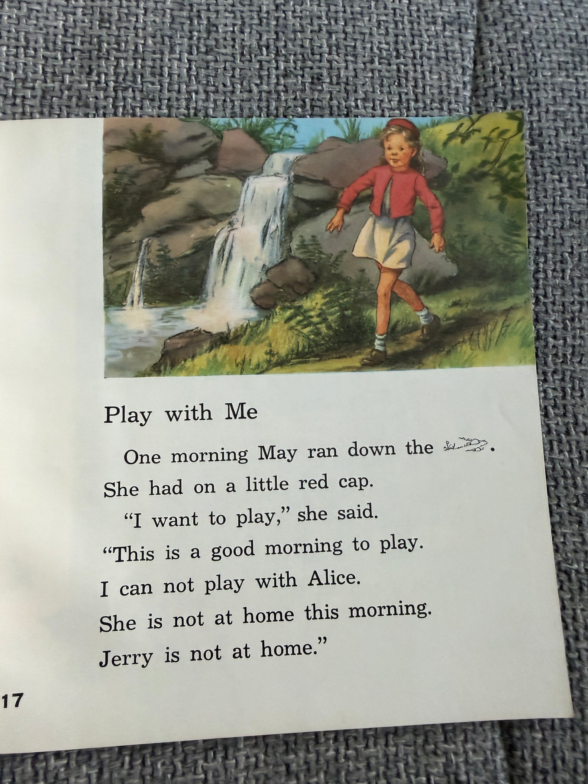 1964 High On A Hill Book by Mabel O’Donnell & Selma Coughlan - Illustrated by Florence & Margaret Hoopes in Alice & Jerry Basic Reading Program - Honeyburn Books (UK)