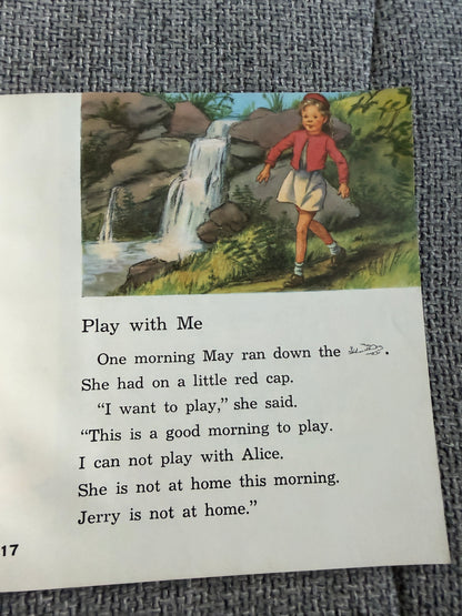 1964 High On A Hill Book by Mabel O’Donnell & Selma Coughlan - Illustrated by Florence & Margaret Hoopes in Alice & Jerry Basic Reading Program - Honeyburn Books (UK)