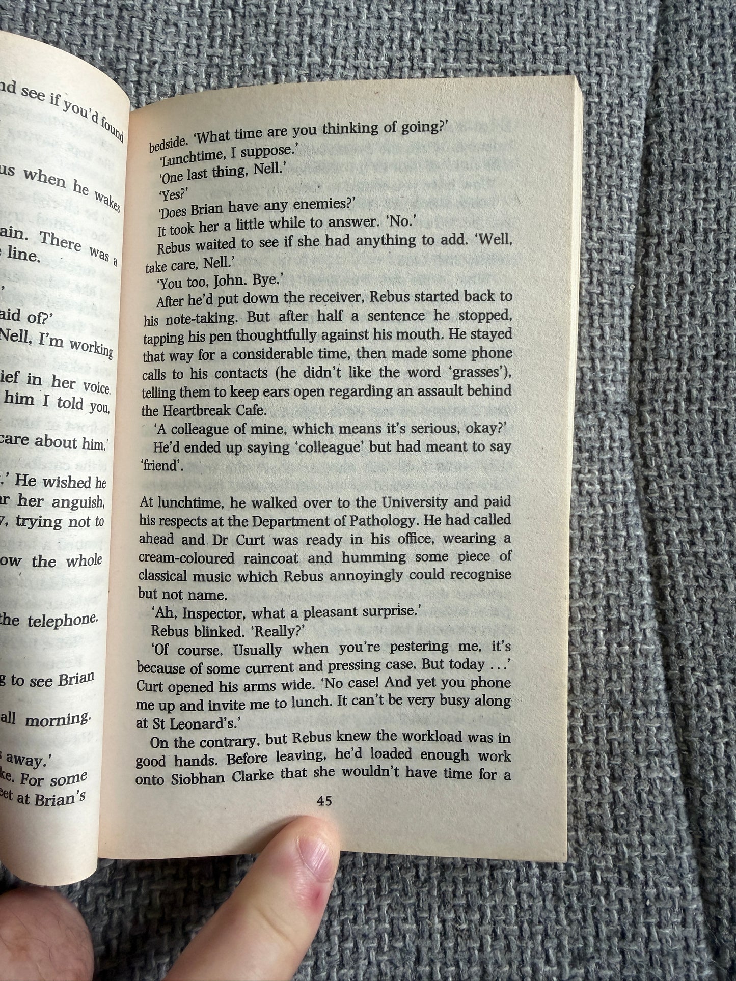 2005 The Black Book - Ian Rankin (Orion Paperback) - Honeyburn Books (UK)