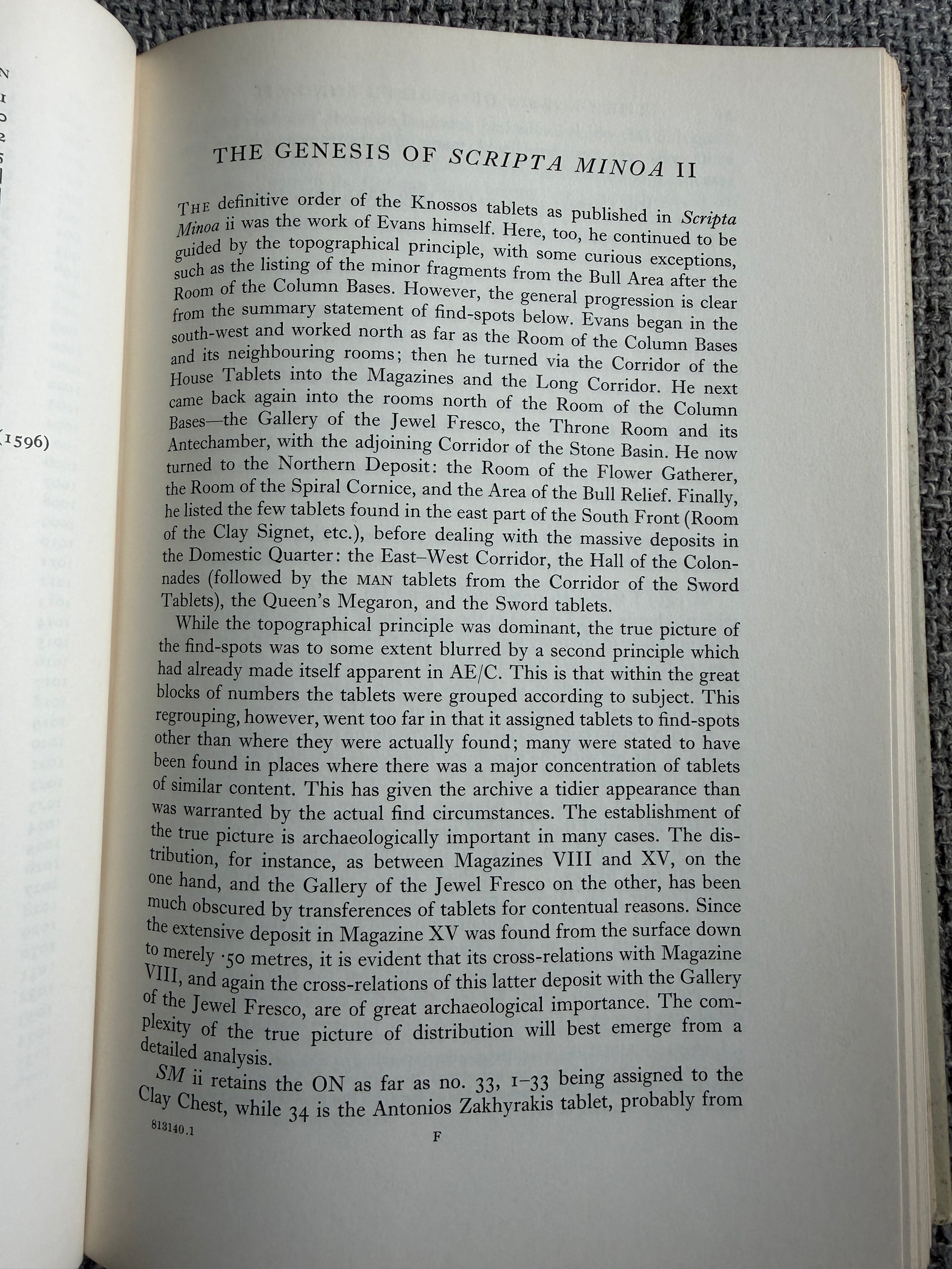 1963*1st* On The Knossos Tablets - L. R. Palmer & John Boardman (Oxford) - Honeyburn Books (UK)