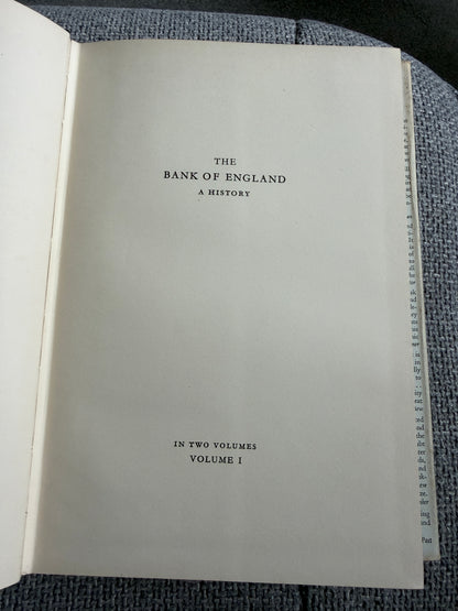 1958 The Bank Of England A History (2xVols) Sir John Clapham (Vol 1 1694-1797) (Vol 2 1797-1914) Cambridge University Press - Honeyburn Books (UK)