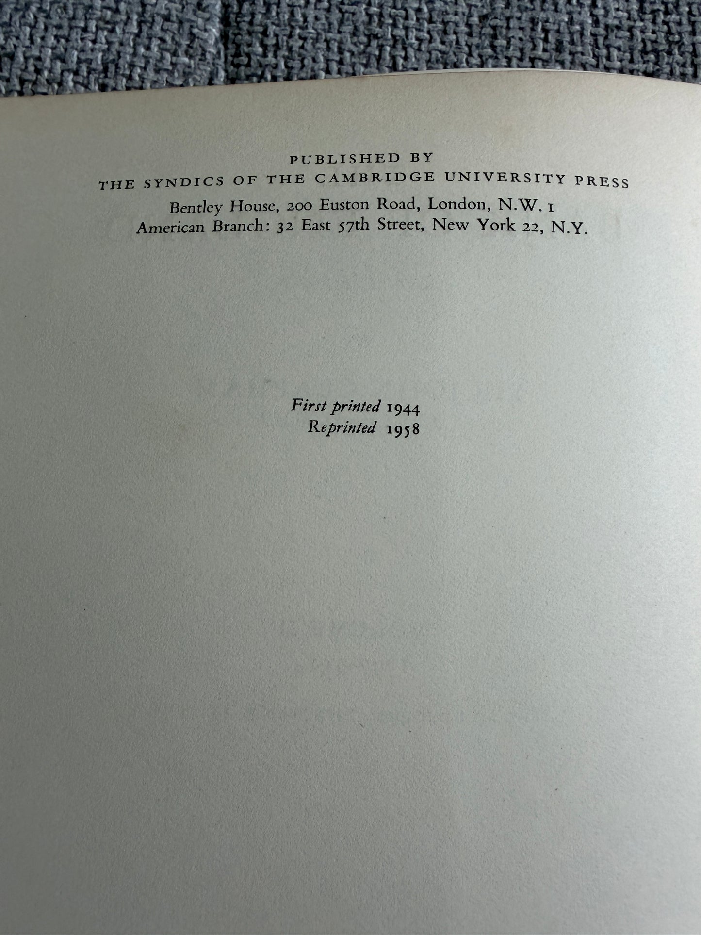 1958 The Bank Of England A History (2xVols) Sir John Clapham (Vol 1 1694-1797) (Vol 2 1797-1914) Cambridge University Press - Honeyburn Books (UK)