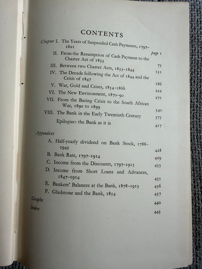 1958 The Bank Of England A History (2xVols) Sir John Clapham (Vol 1 1694-1797) (Vol 2 1797-1914) Cambridge University Press - Honeyburn Books (UK)