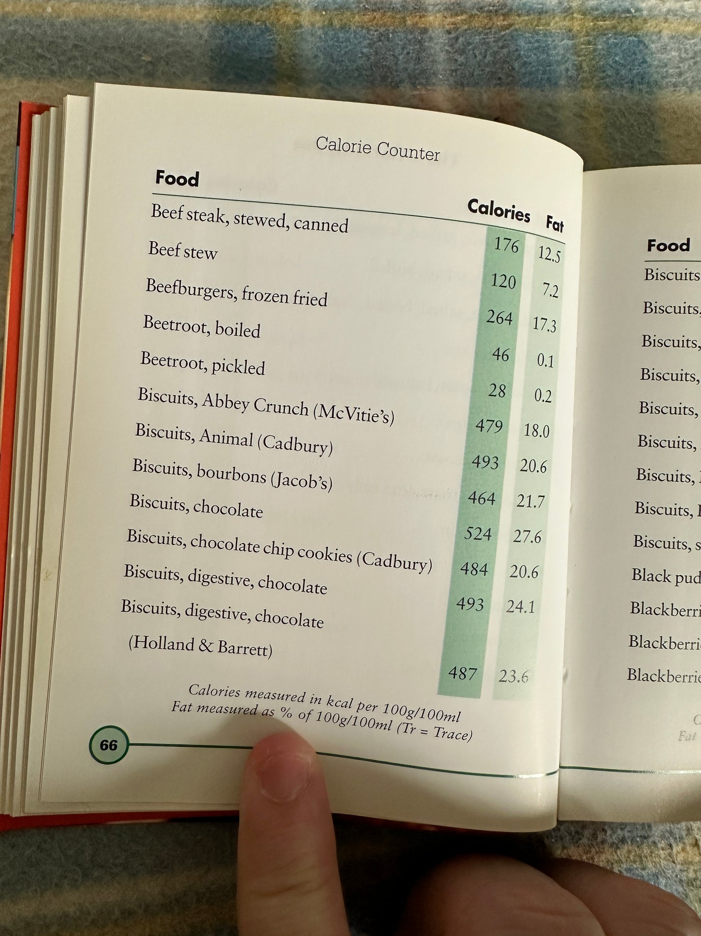 2002 Calorie Counter(Pocket Reference) Pat Bacon (Parragon Books)