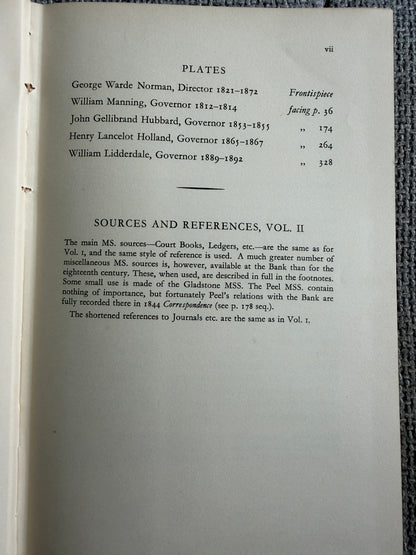 1958 The Bank Of England A History (2xVols) Sir John Clapham (Vol 1 1694-1797) (Vol 2 1797-1914) Cambridge University Press - Honeyburn Books (UK)