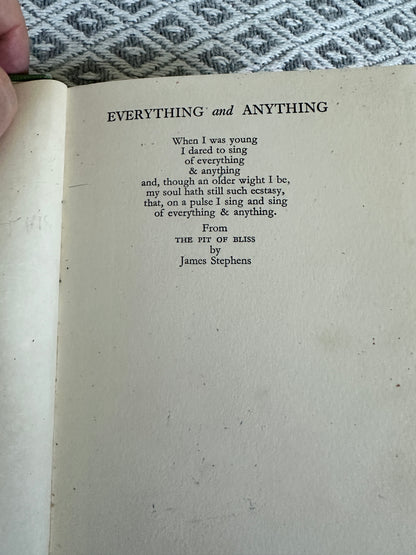 1929*1st* Everything & Anything - Dorothy Aldis(Helen Jameson Illust)The Medici Society