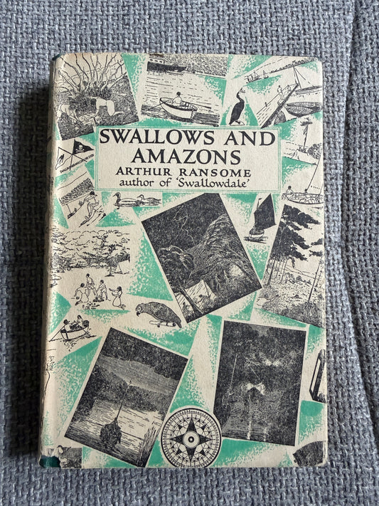 1944 Swallows & Amazons - Arthur Ransome (Nancy Blackett illust) Jonathan Cape
