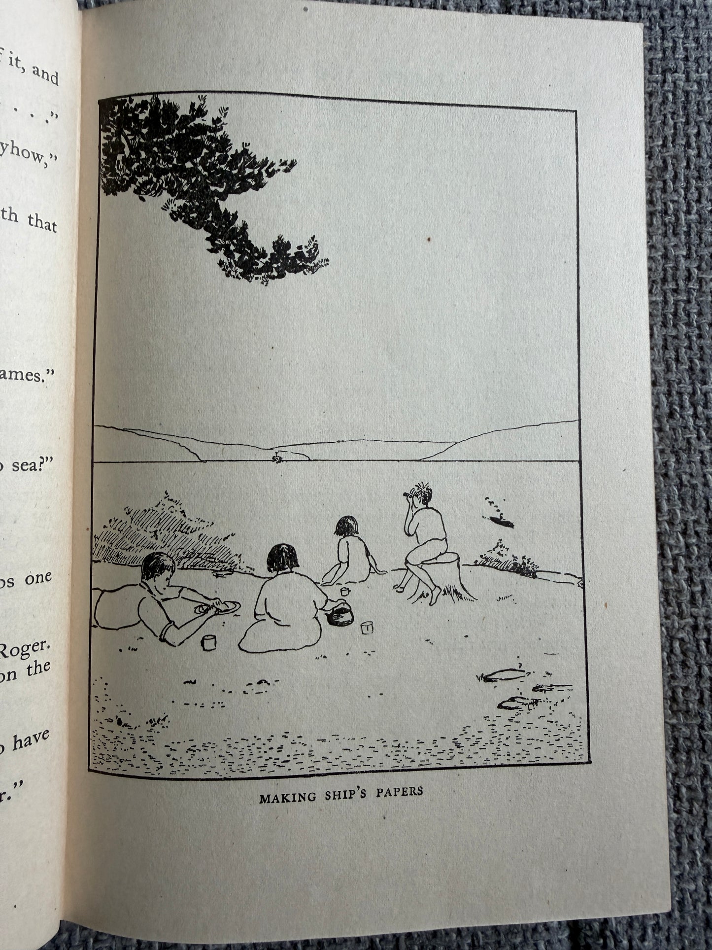 1944 Swallows & Amazons - Arthur Ransome (Nancy Blackett illust) Jonathan Cape - Honeyburn Books (UK)