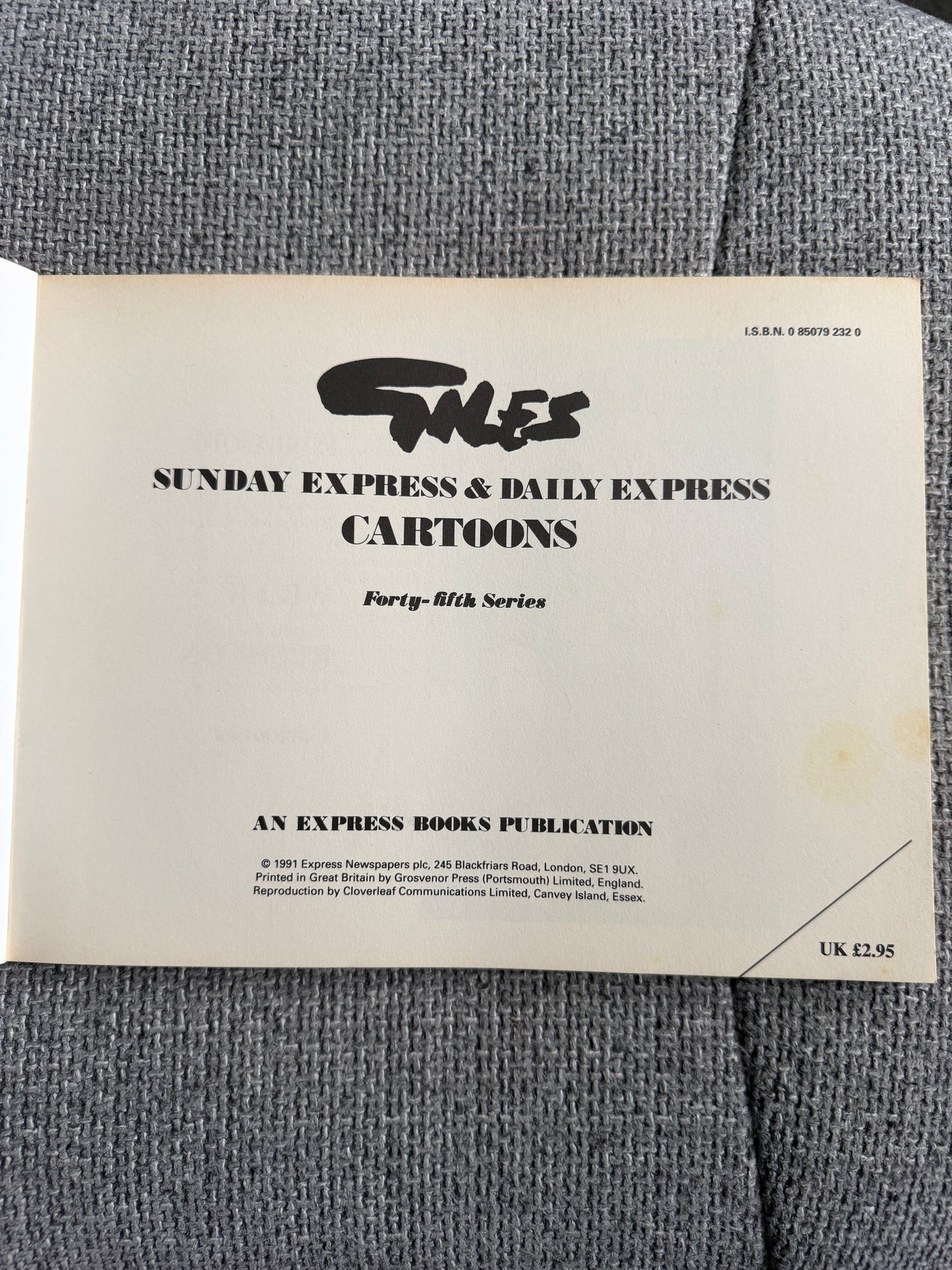 1991 Giles Daily & Sunday Express Cartoon Publication - Honeyburn Books (UK)