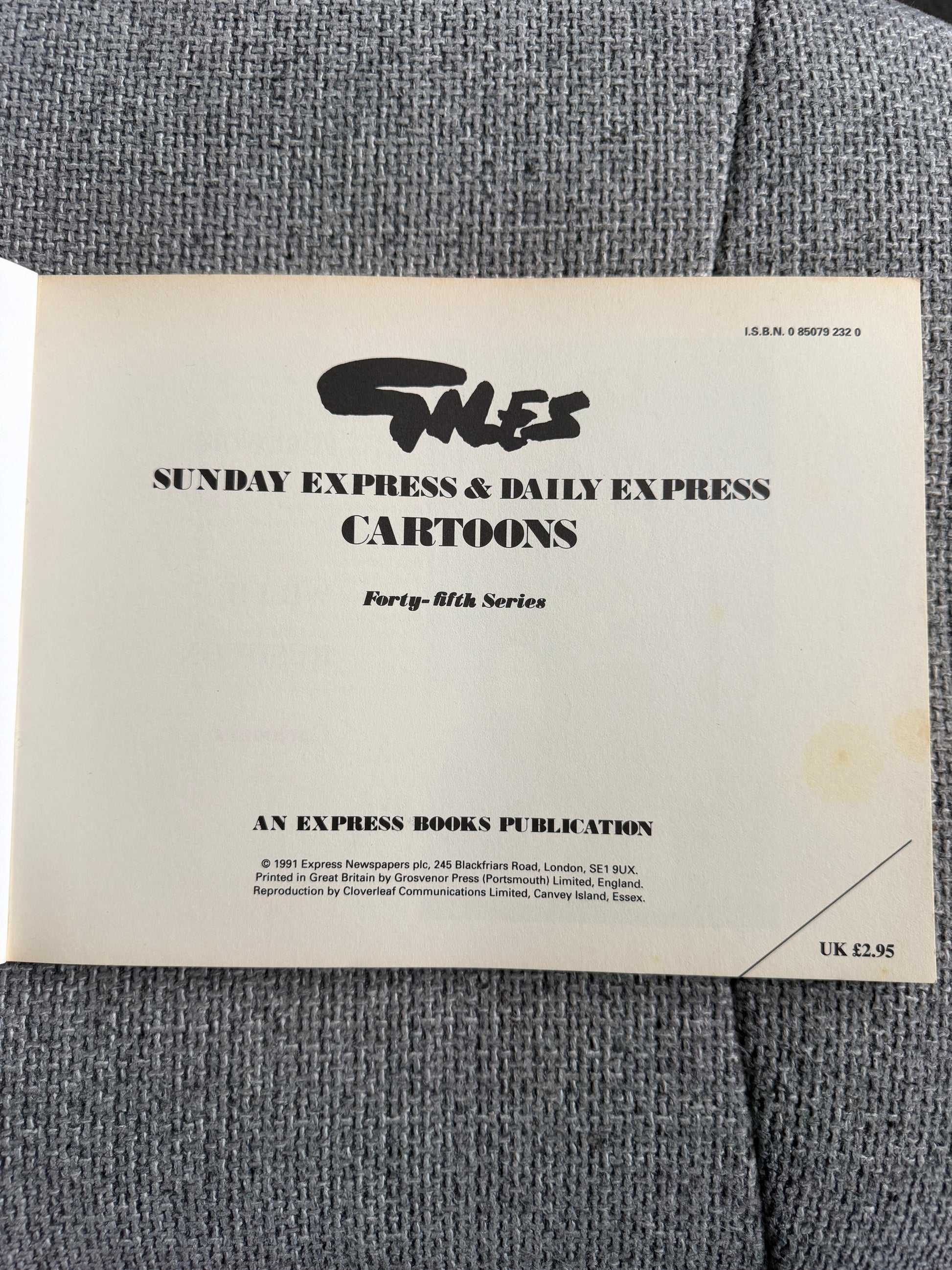 1991 Giles Daily & Sunday Express Cartoon Publication - Honeyburn Books (UK)