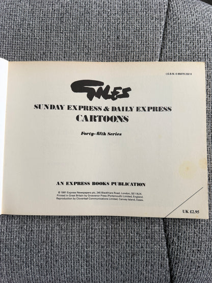 1991 Giles Daily & Sunday Express Cartoon Publication - Honeyburn Books (UK)