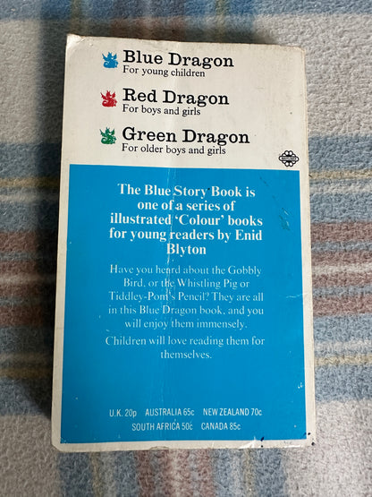 1971 The Blue Story Book - Enid Blyton(Jenny Chapple illustration)Granada Pub