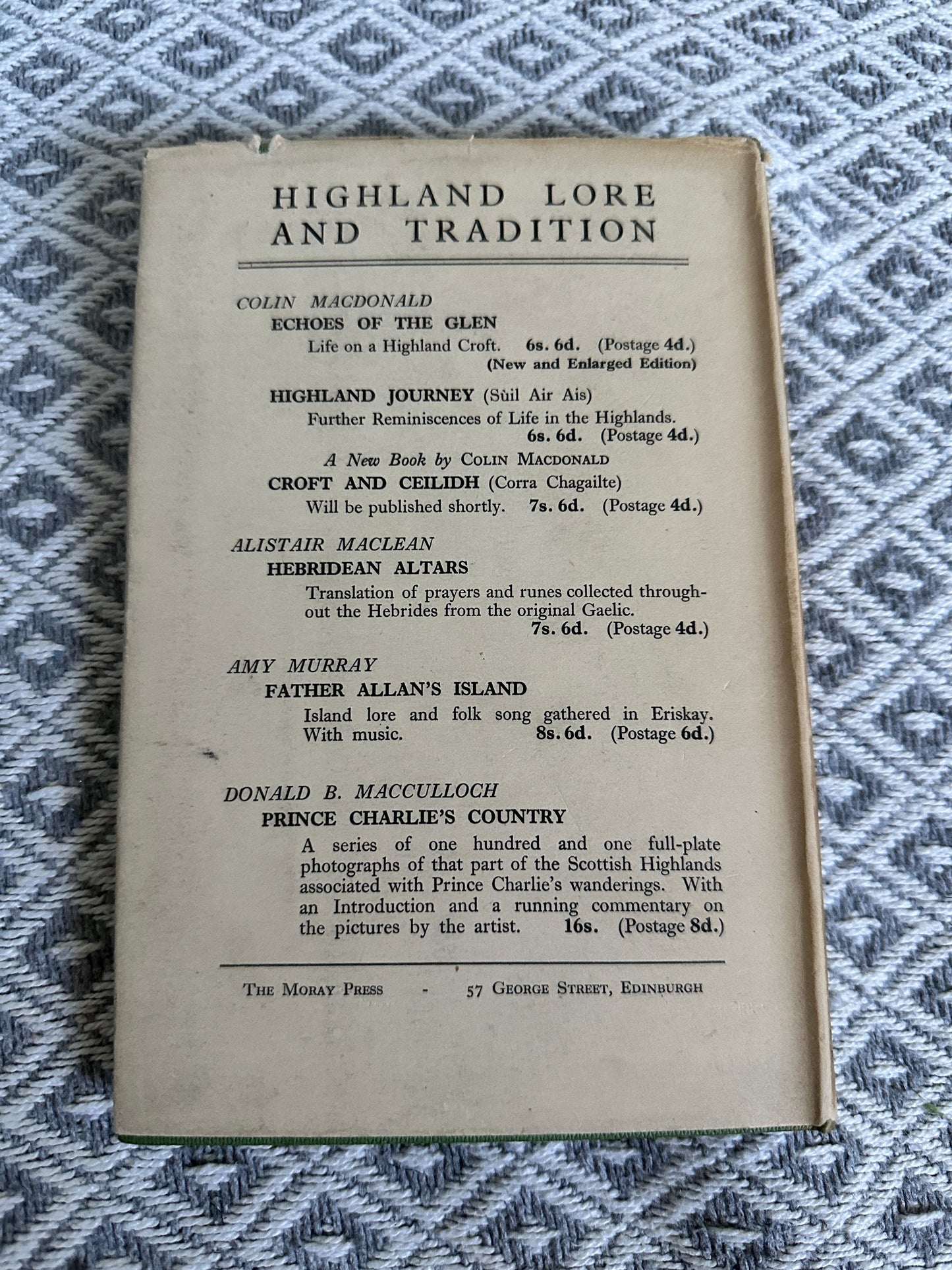 1947 The Lum Hat Wantin’ The Croon - David Rorie(The Moray Press)