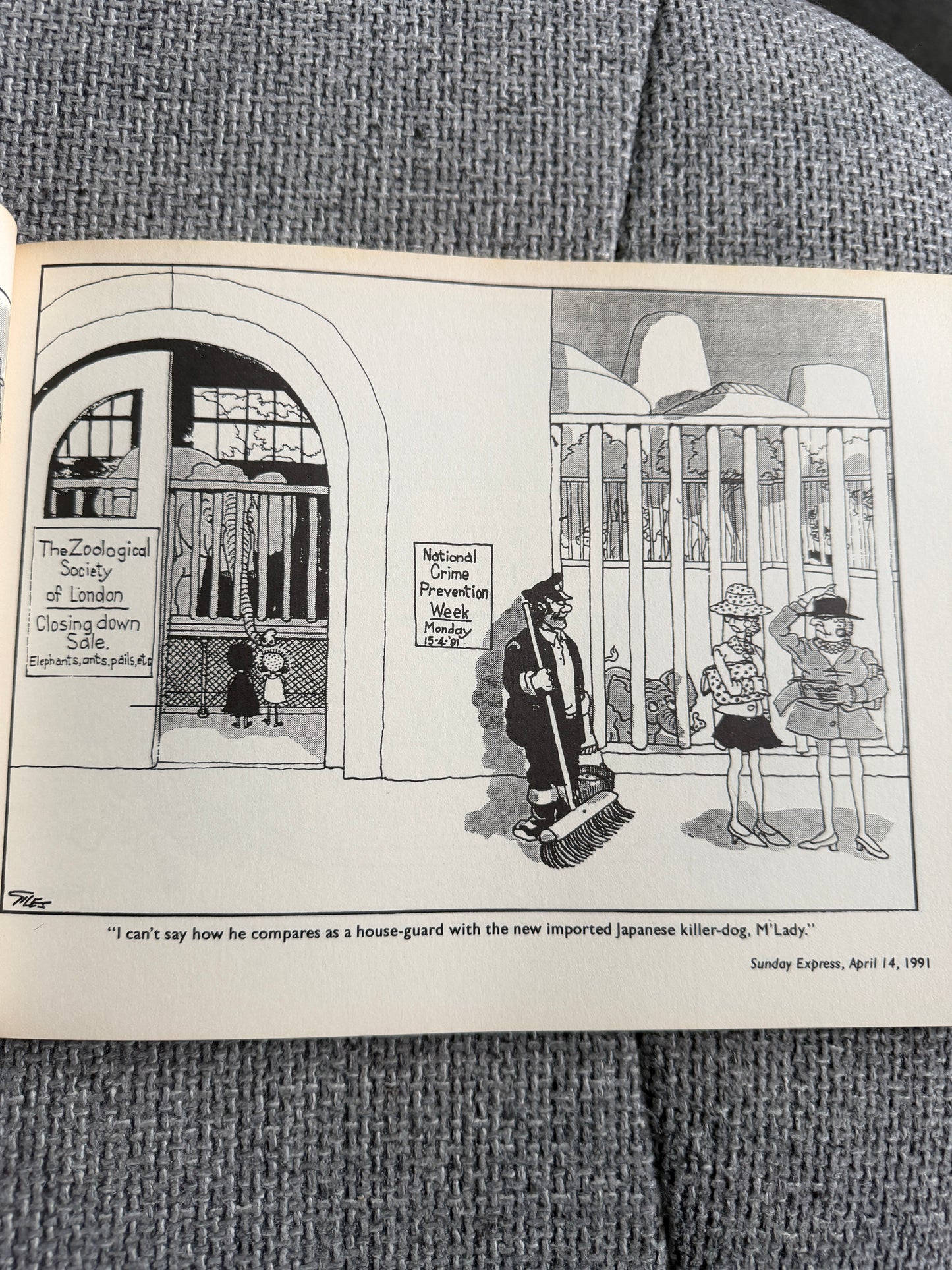 1991 Giles Daily & Sunday Express Cartoon Publication - Honeyburn Books (UK)