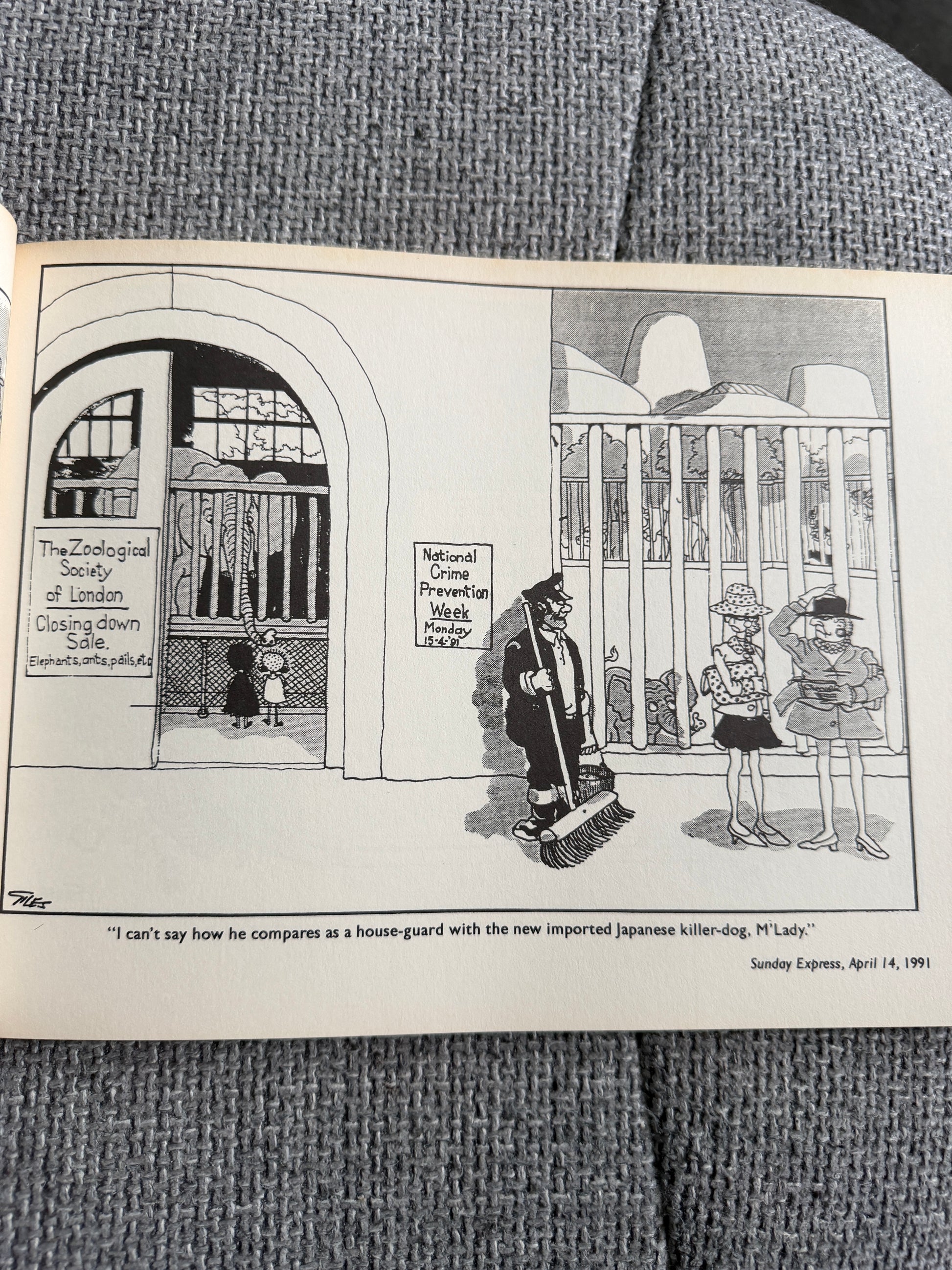 1991 Giles Daily & Sunday Express Cartoon Publication - Honeyburn Books (UK)