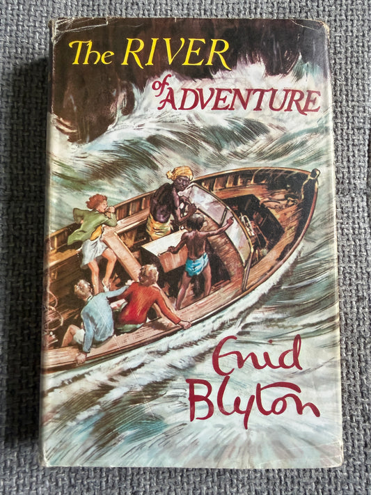 1975 The River Of Adventure - Enid Blyton (Stuart Tresilian illust) MacMillan