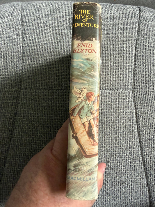 1975 The River Of Adventure - Enid Blyton (Stuart Tresilian illust) MacMillan