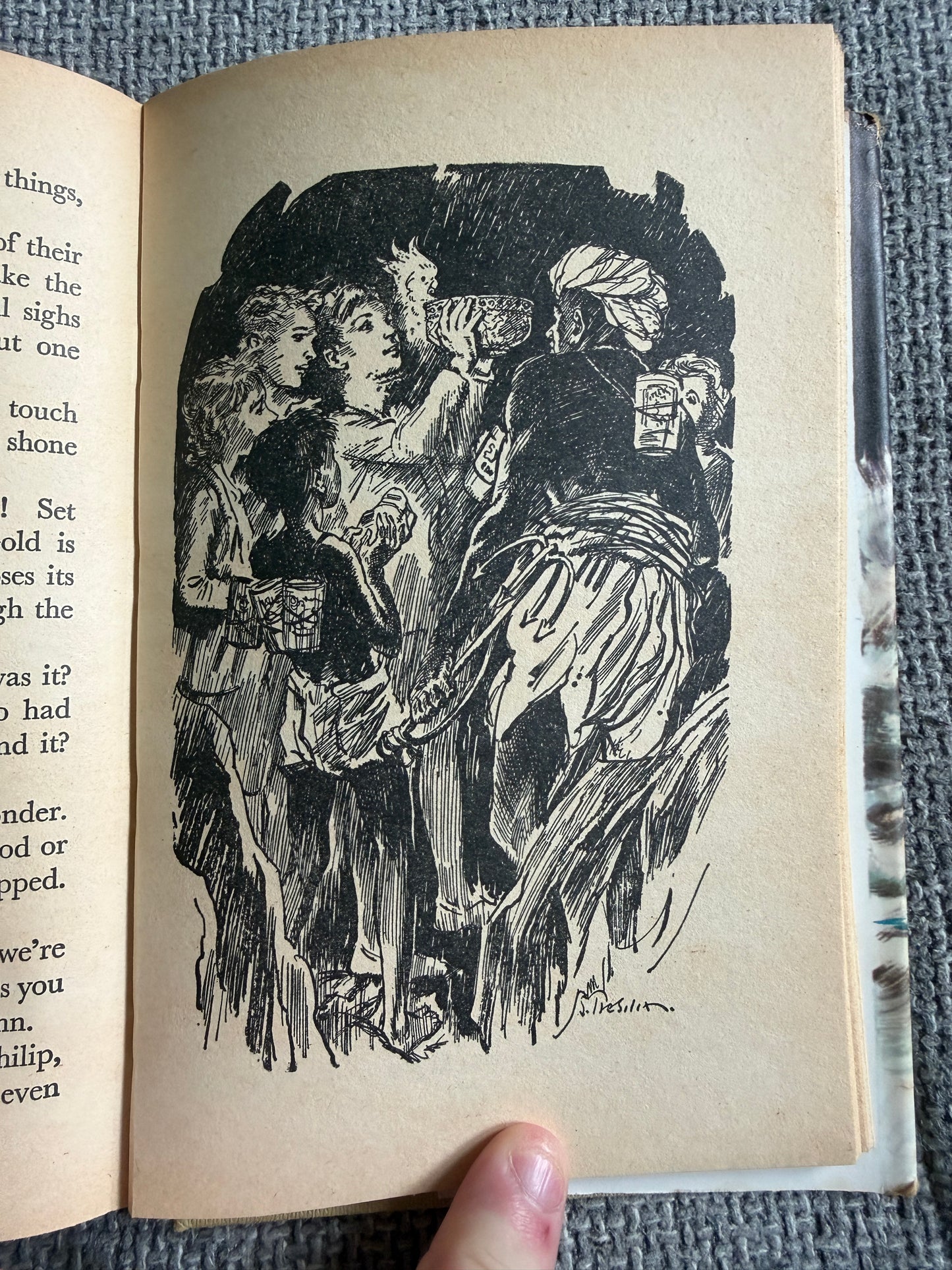 1975 The River Of Adventure - Enid Blyton (Stuart Tresilian illust) MacMillan - Honeyburn Books (UK)