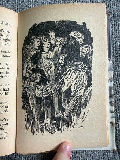 1975 The River Of Adventure - Enid Blyton (Stuart Tresilian illust) MacMillan - Honeyburn Books (UK)