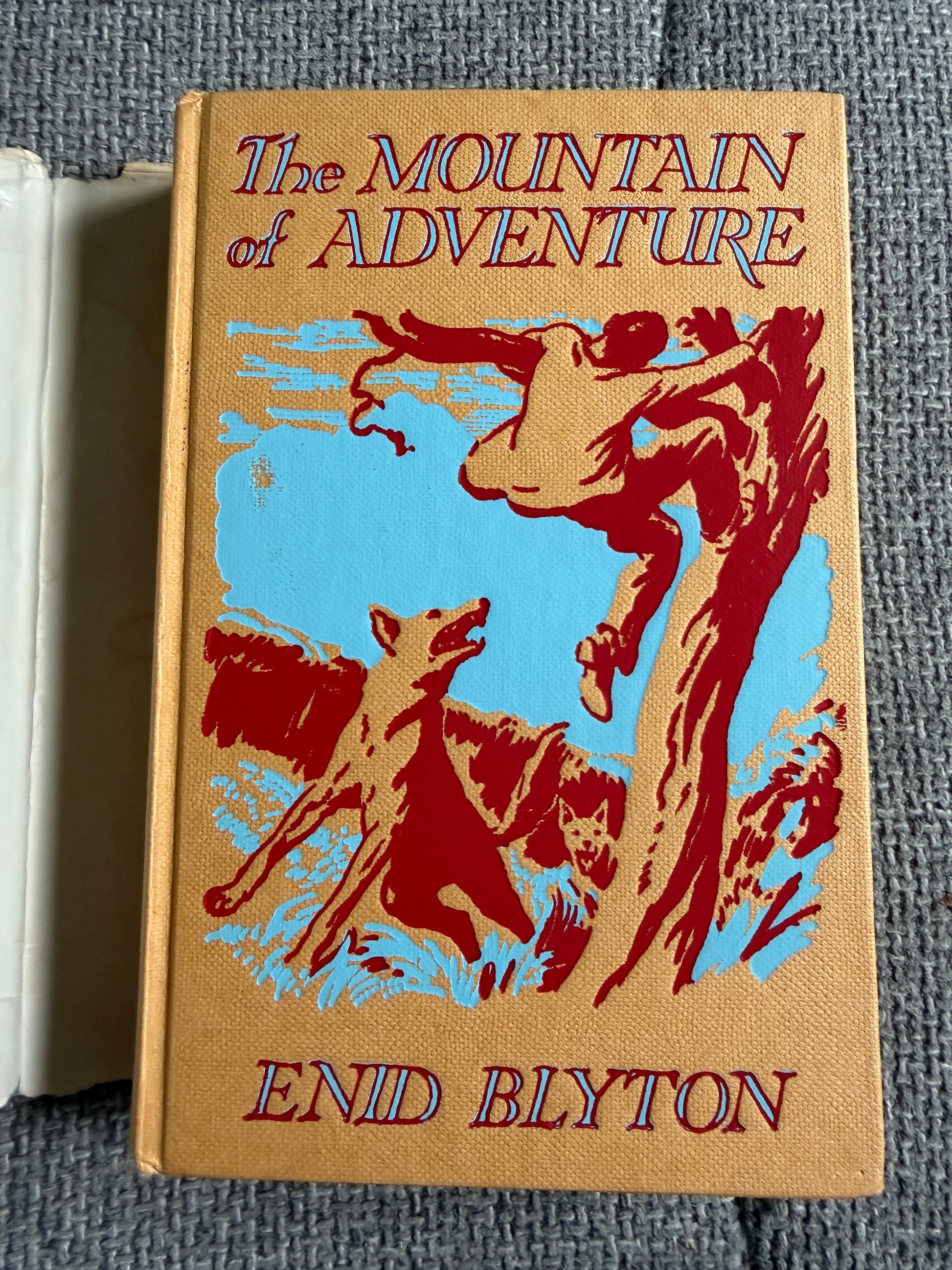 1974 The Mountain Of Adventure - Enid Blyton (Stuart Tresilian illust) MacMillan - Honeyburn Books (UK)