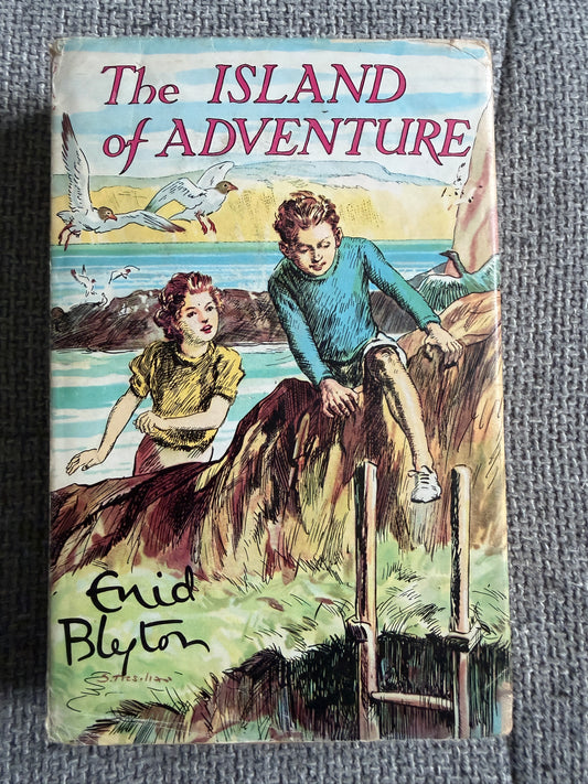 1974 The Island Of Adventure - Enid Blyton (Stuart Tresilian illust) MacMillan