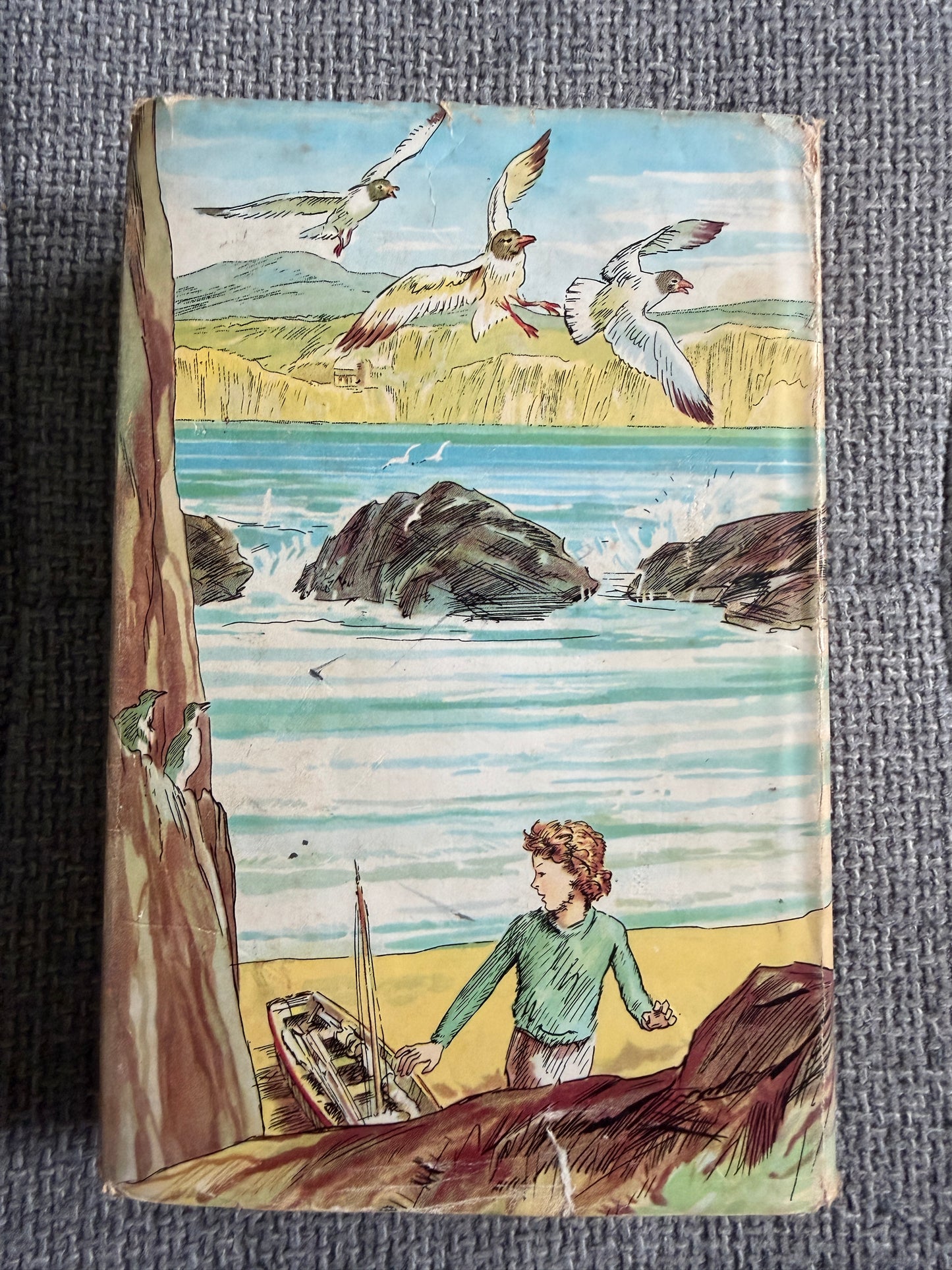 1974 The Island Of Adventure - Enid Blyton (Stuart Tresilian illust) MacMillan - Honeyburn Books (UK)