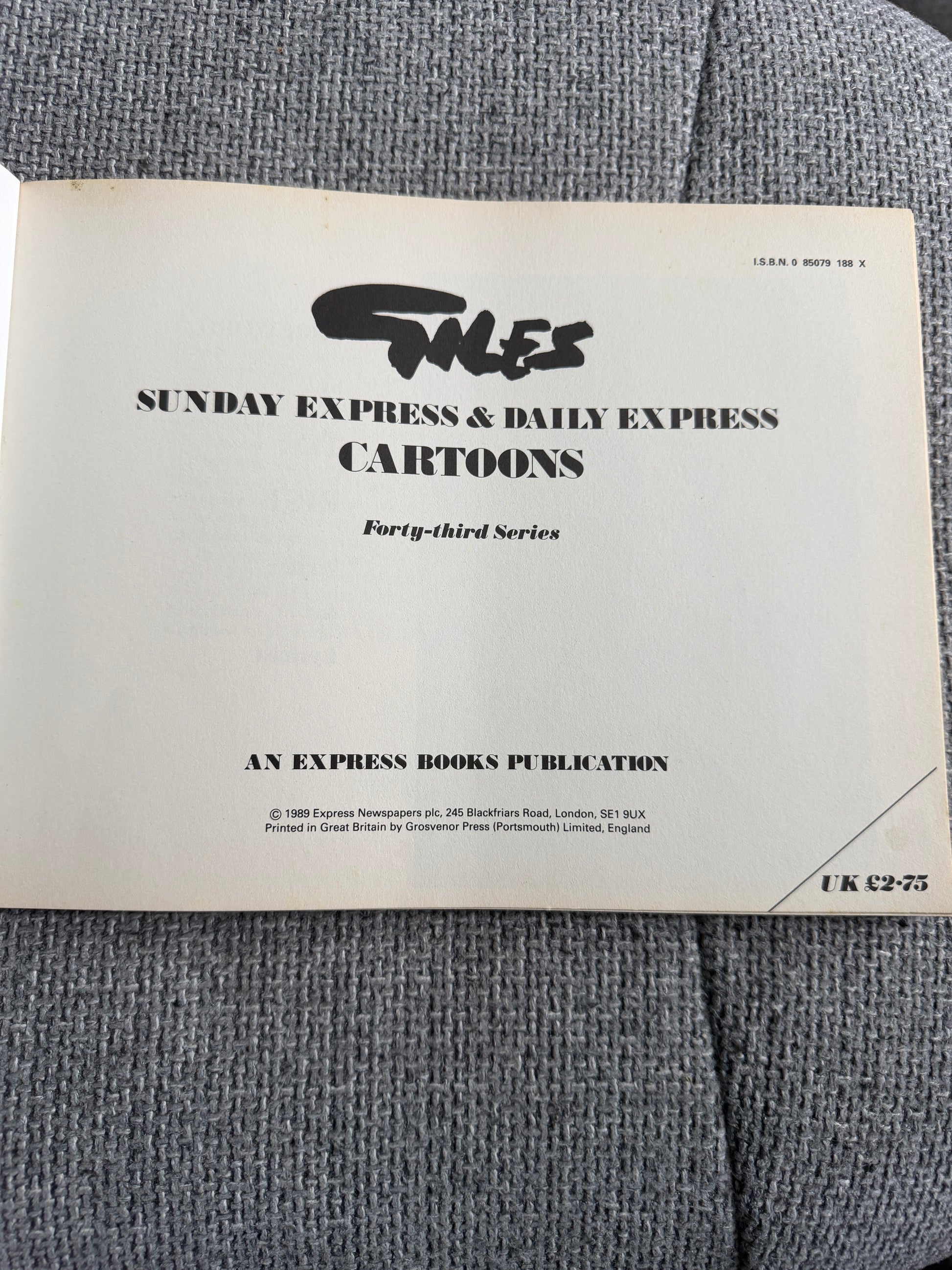 1989 Giles Daily Express Publications - Honeyburn Books (UK)