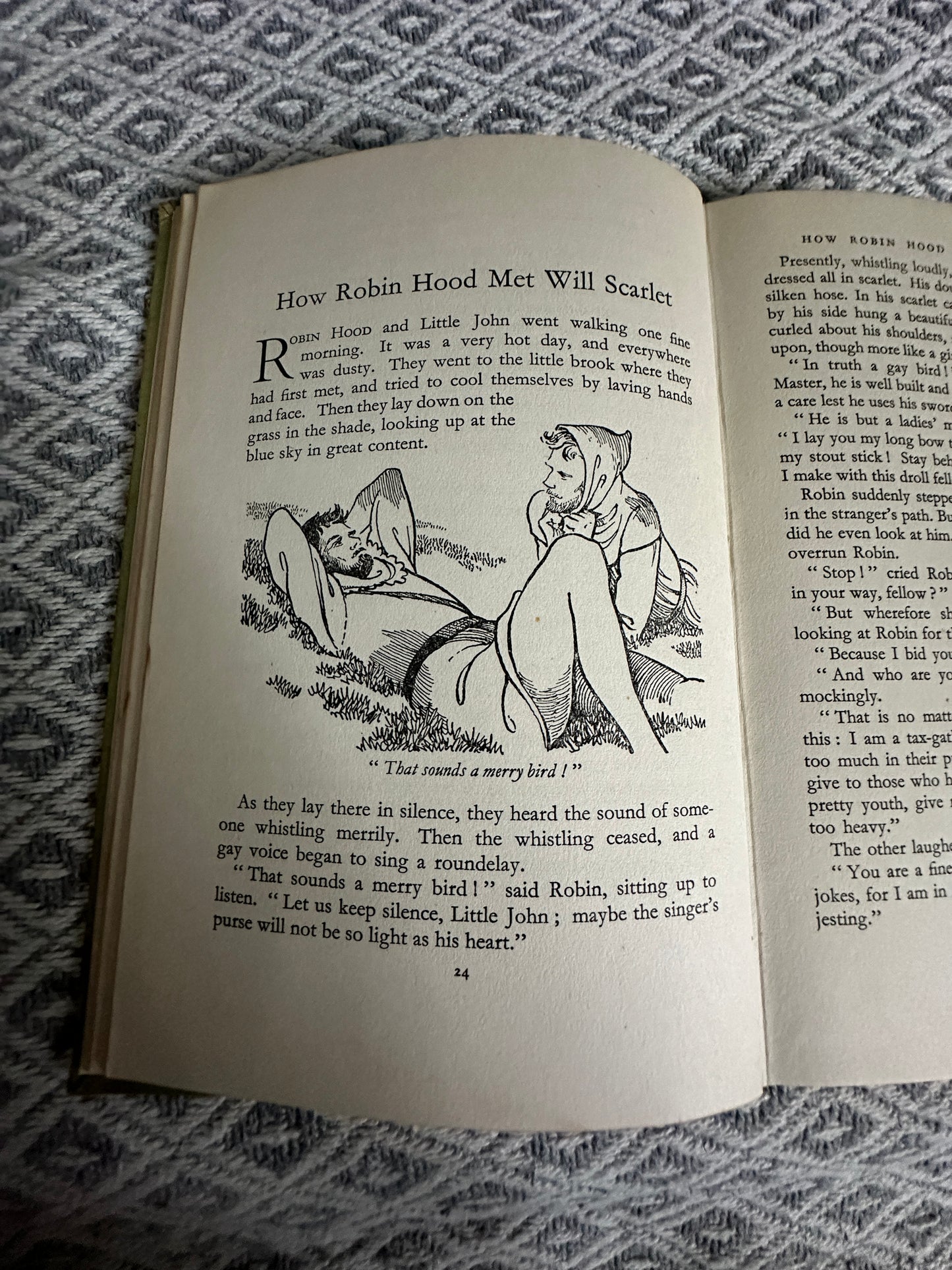 1949*1st* Robin Hood Book - Enid Blyton(Joyce Johnson Illust)Latimer House