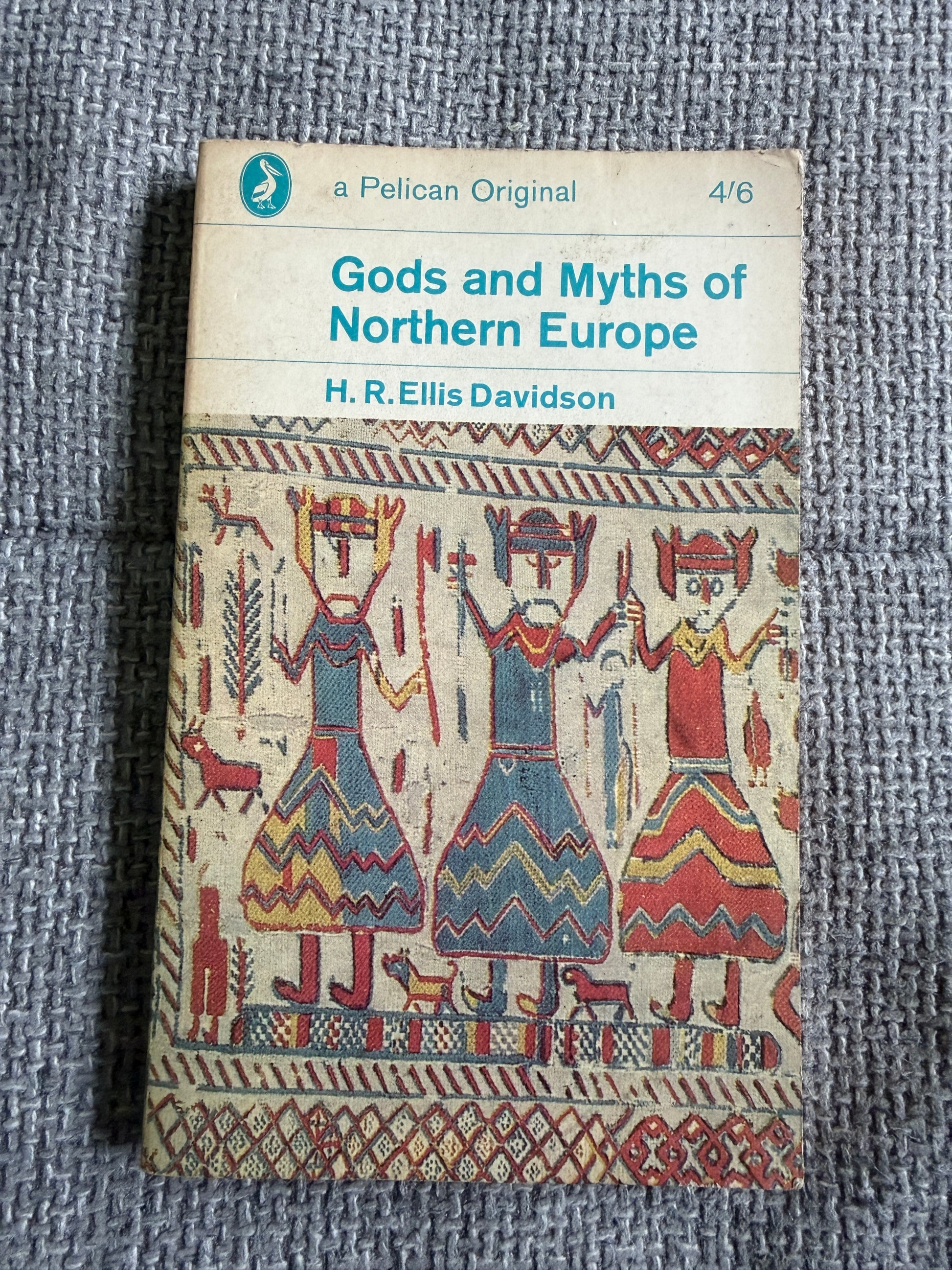 1964*1st* Gods & Myths Of Northern Europe - H. R. Ellis Davidson (Pelican Books) - Honeyburn Books (UK)
