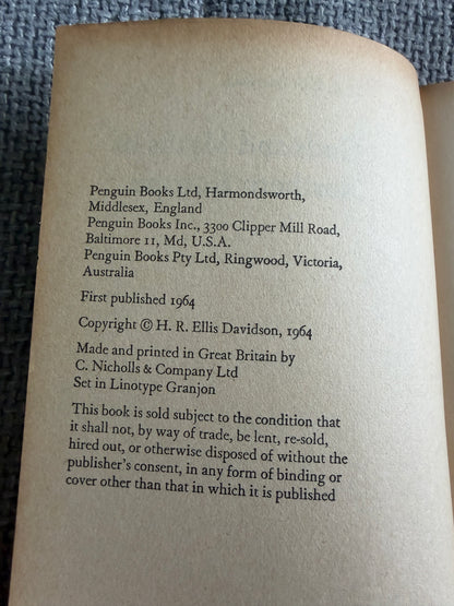 1964*1st* Gods & Myths Of Northern Europe - H. R. Ellis Davidson (Pelican Books) - Honeyburn Books (UK)