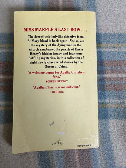 1981 Miss Marple’s Final Cases - Agatha Christie(Fontana)